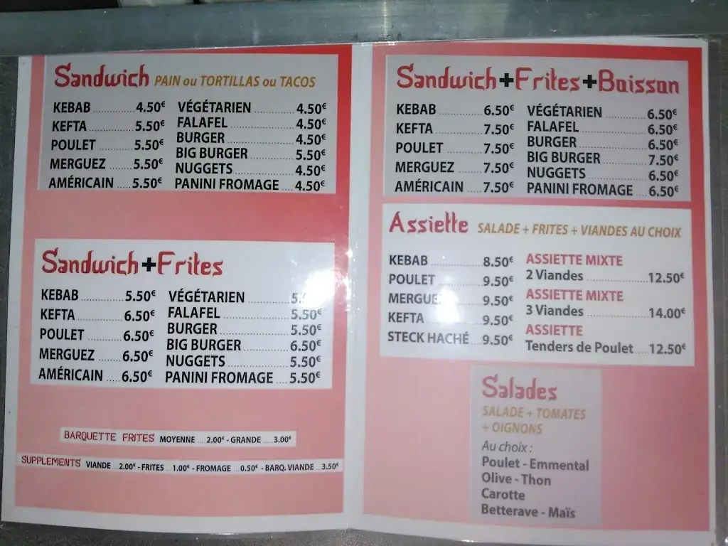 Menu_Aux portes de meknes_Orthez_image_1