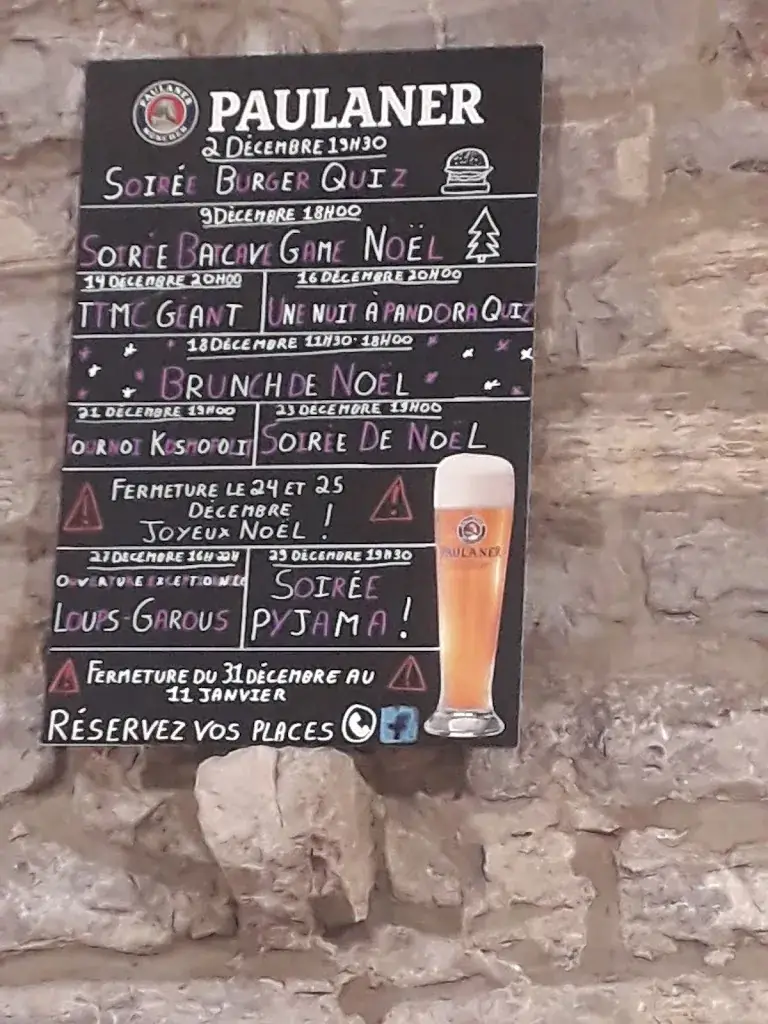 Menu_Batcave Orthez_Orthez_image_1