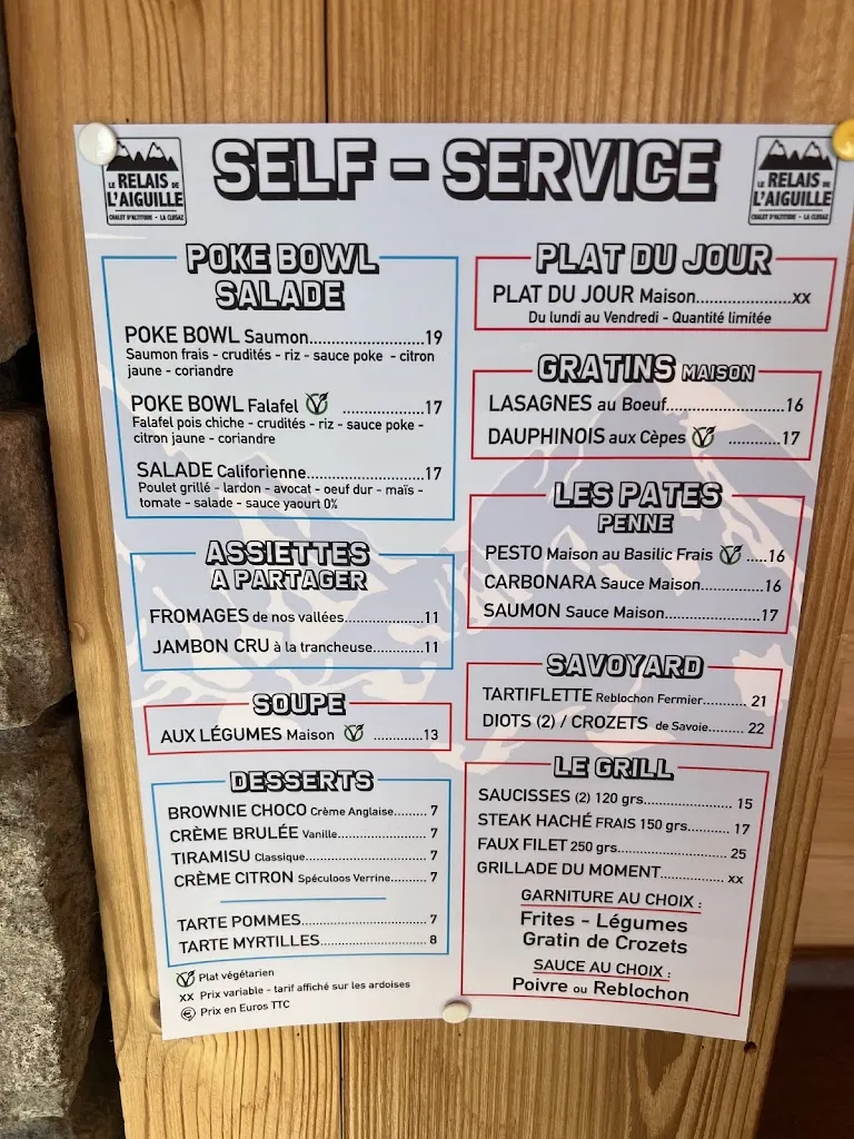 Menu_Le Relais de L'Aiguille_Clusaz_image_1