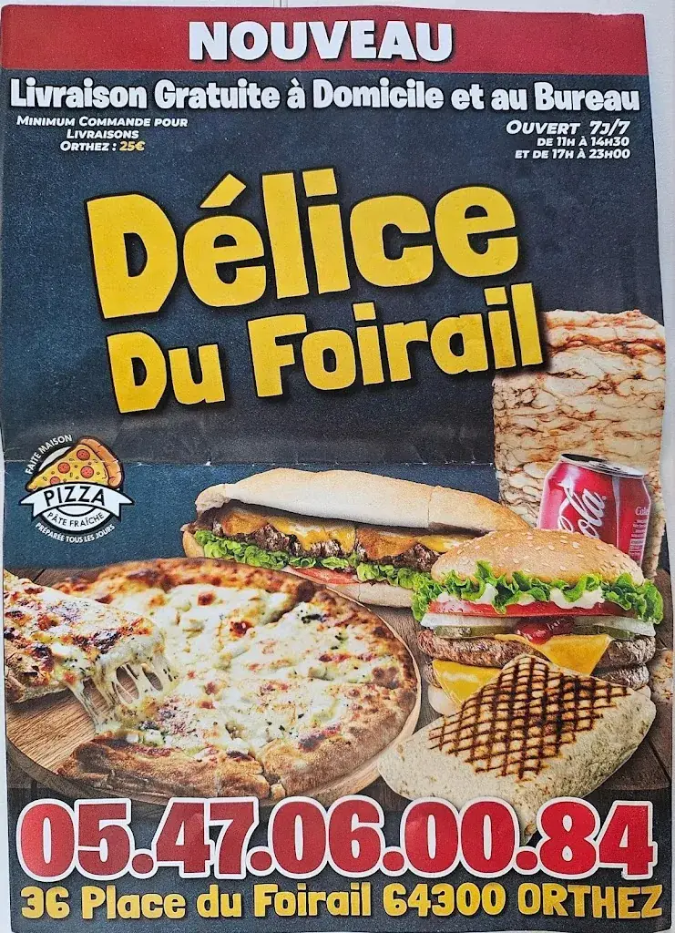 Menu_Délice Du Foirail_Orthez_image_4