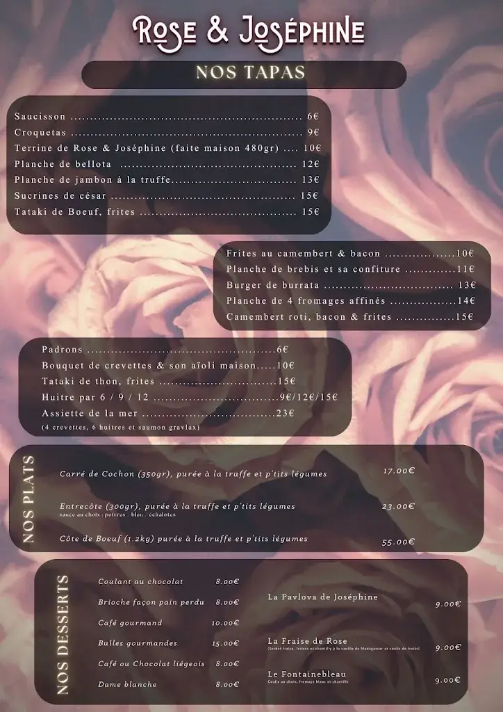 Menu_Rose & Joséphine_Parentis-en-Born_image_1
