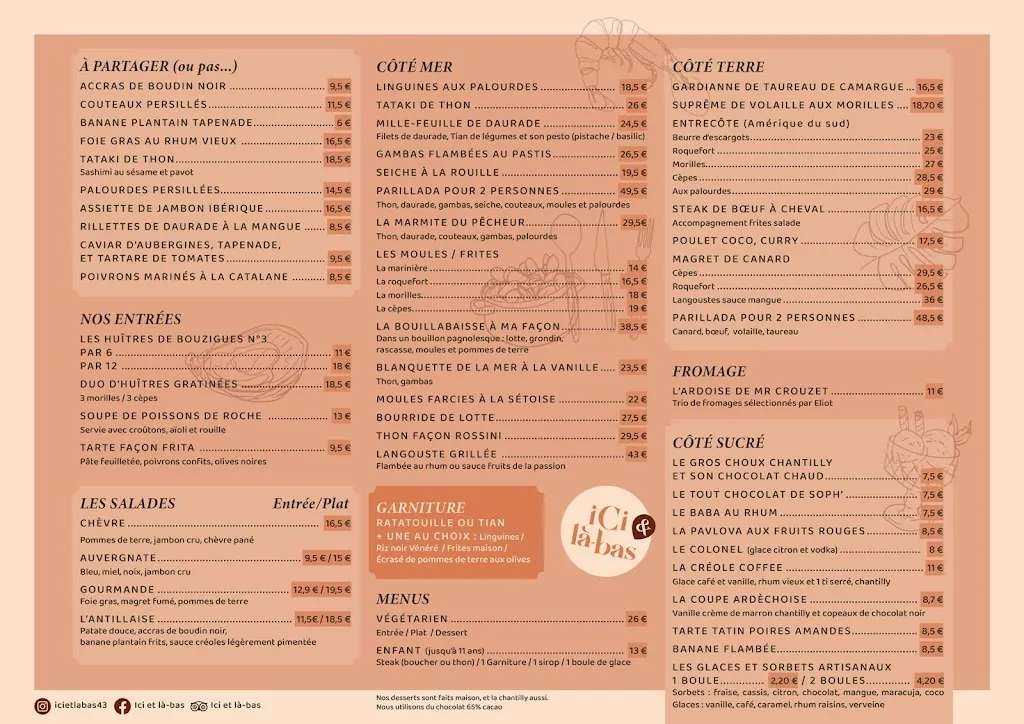 Menü_Ici et là-bas_Chambon-sur-Lignon_Bild_1