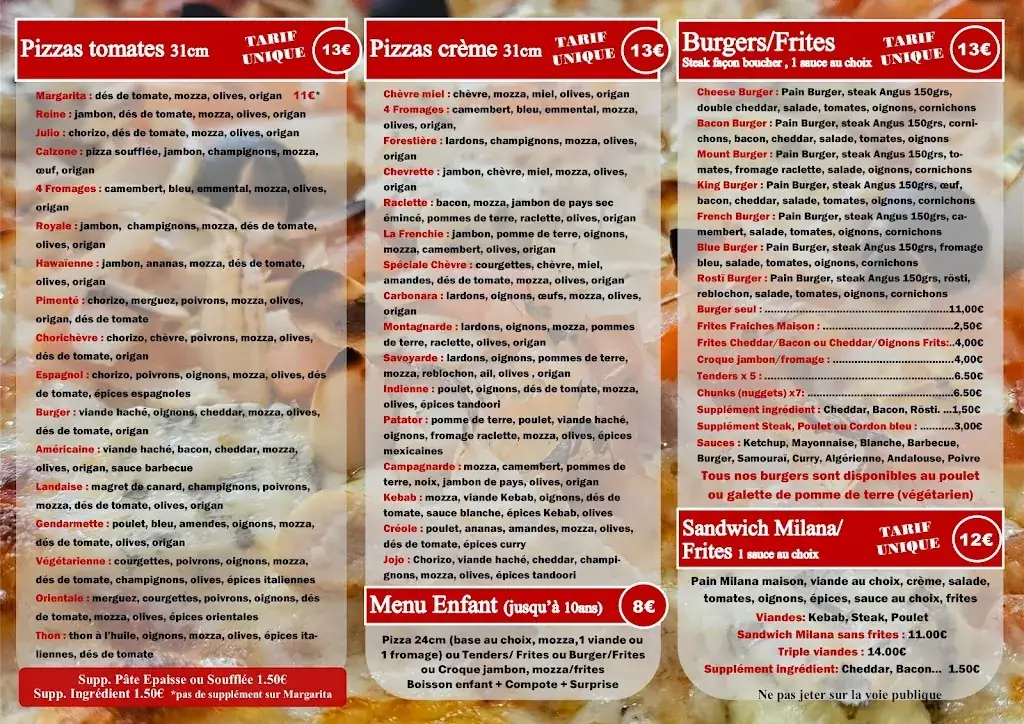Menu_Milana'pizza Parentis_Parentis-en-Born_immagine_2