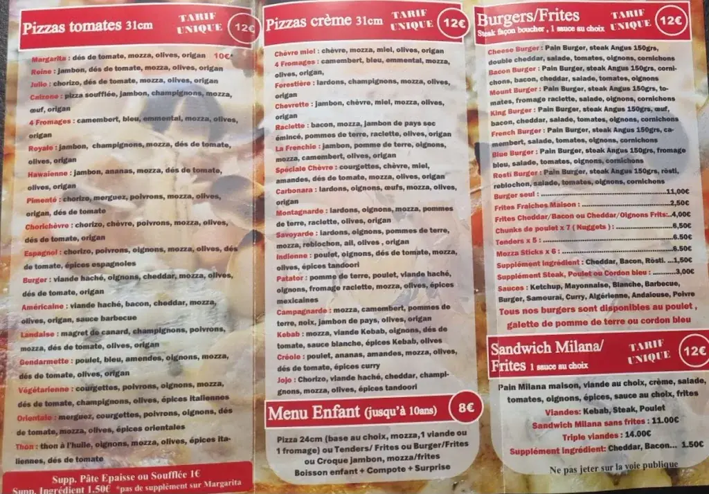 Menu_Milana'pizza Parentis_Parentis-en-Born_immagine_3