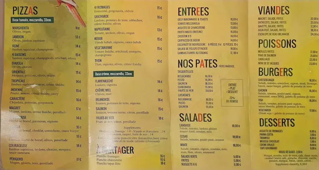 Menu_Gusto Italiano_Piégut-Pluviers_image_1