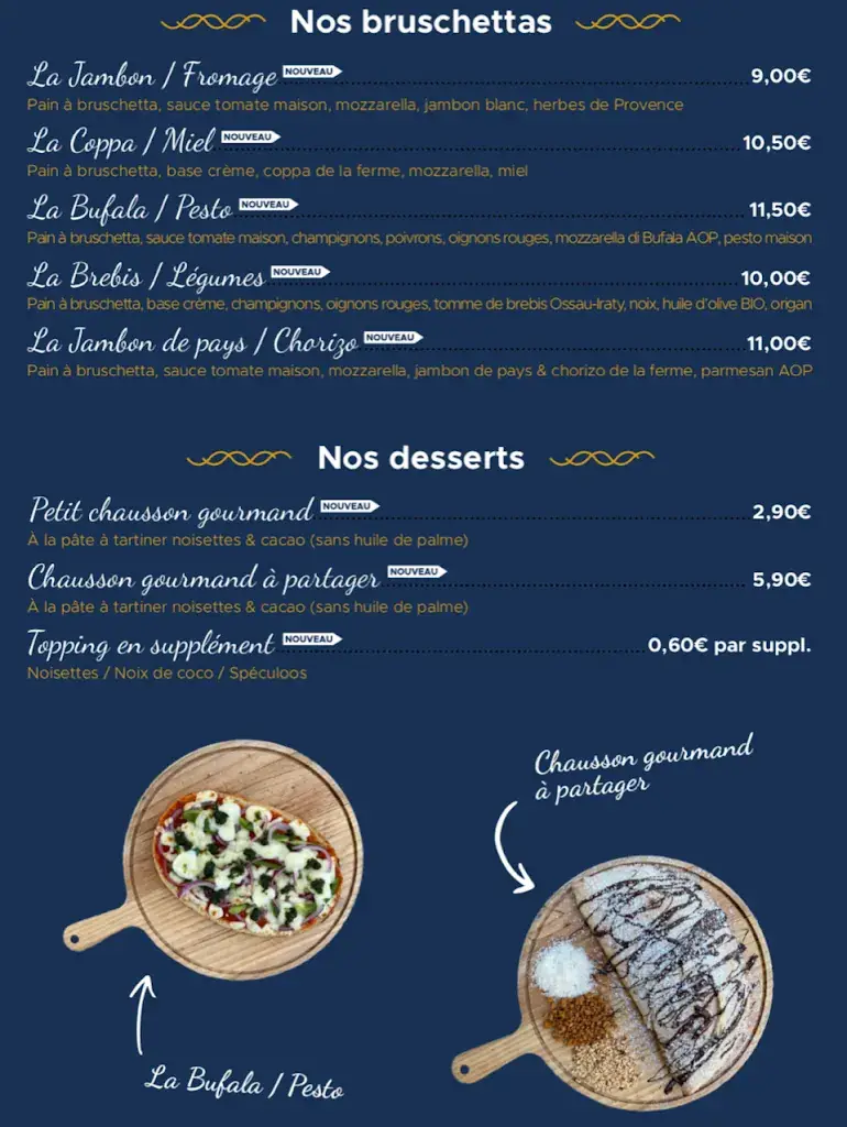 Menu_Robin - Pizza pour les gourmets_Pompignac_image_1