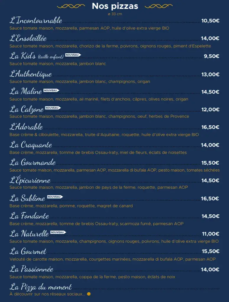 Menu_Robin - Pizza pour les gourmets_Pompignac_image_2