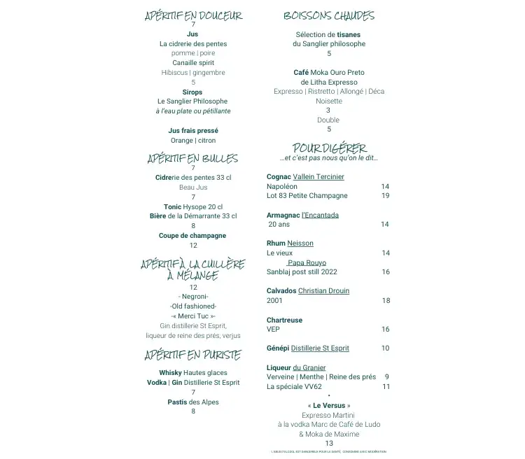 Menu_le restaurant annecy_Annecy_image_1