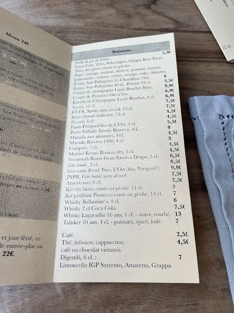 Menu_Café Louise restaurant - Périgueux_Périgueux_image_4