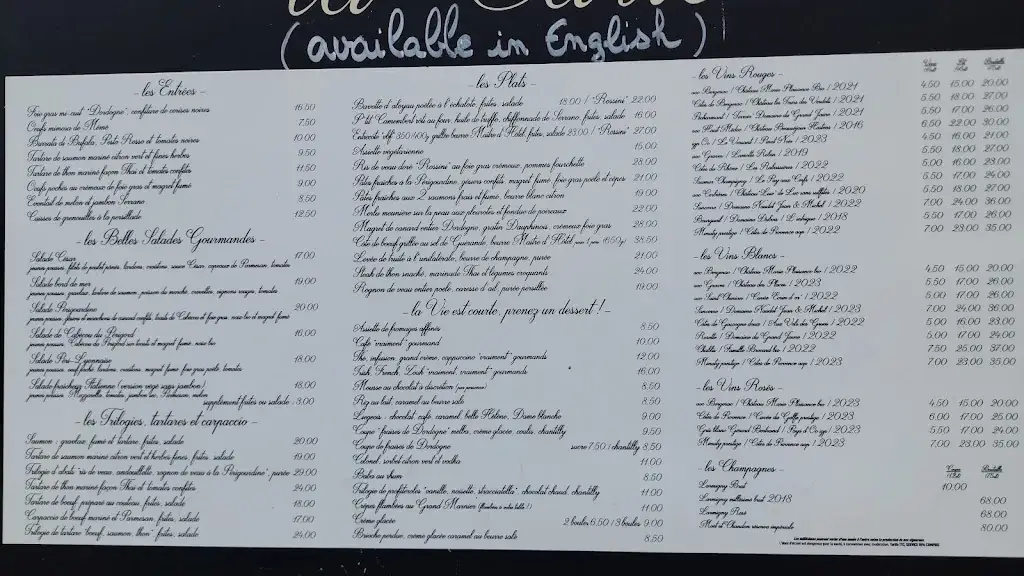 Menu_Chez Fred_Périgueux_image_2
