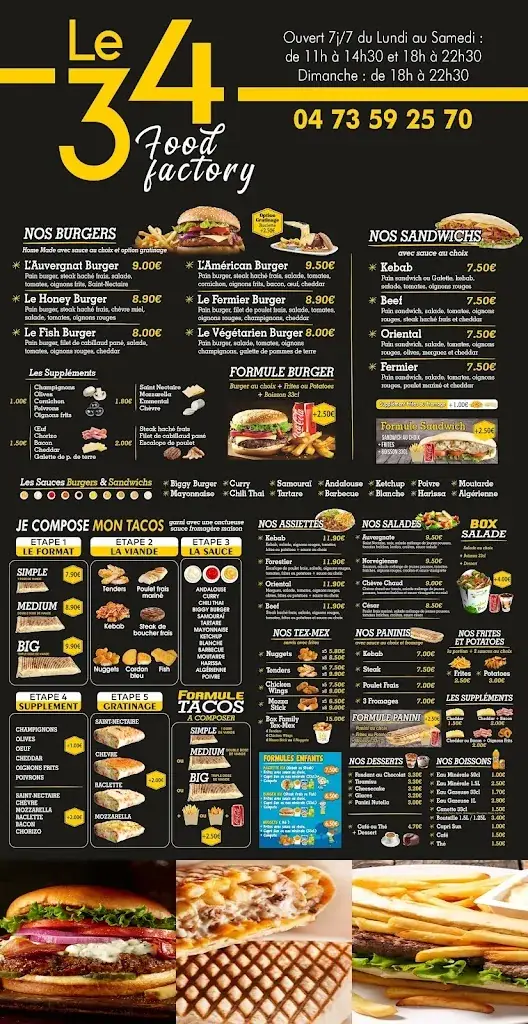 Menü_Le 34 Food Factory_Cendre_Bild_1