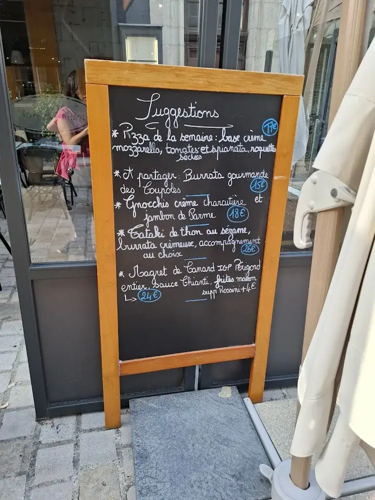 Menu_Trattoria les coupoles_Périgueux_image_1