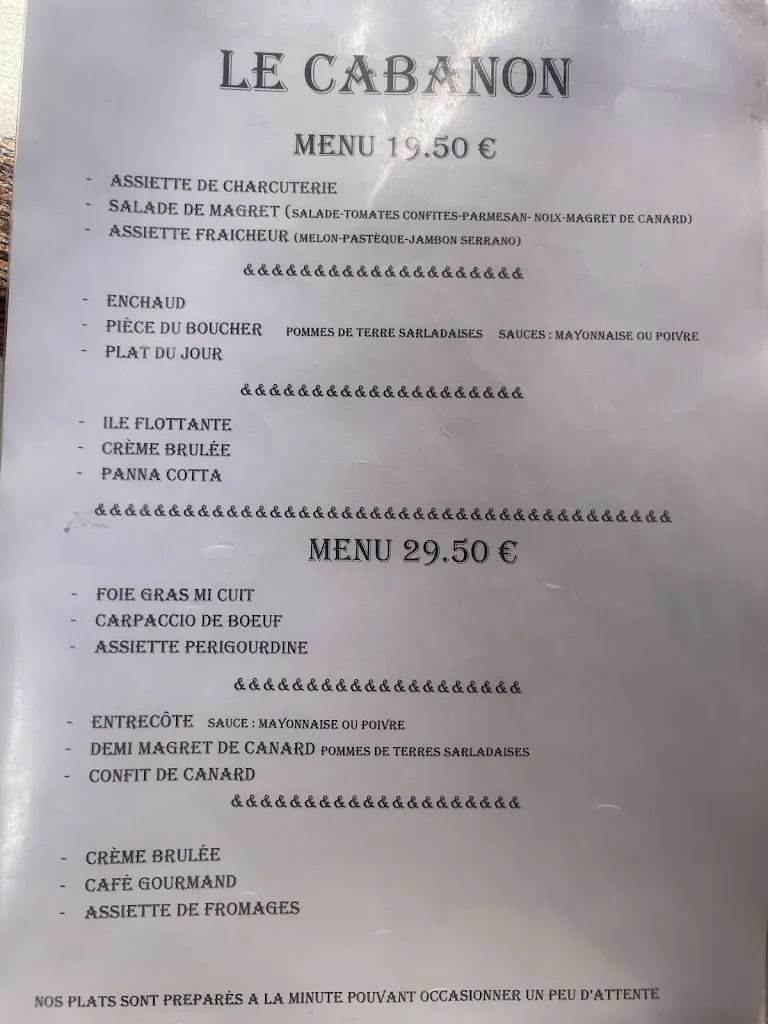 Menu_Le Cabanon_Périgueux_image_2