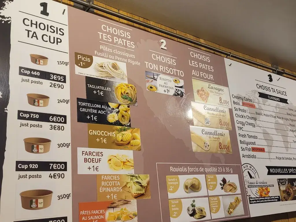 Menu_Trattoria Pasta e Salsa_Périgueux_image_4