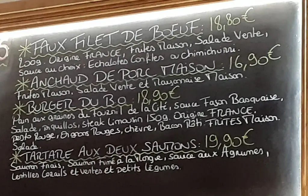 Menu_Le bouche à oreille_Périgueux_image_2