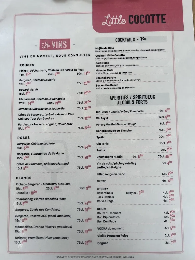 Menu_Little Cocotte_Périgueux_image_4