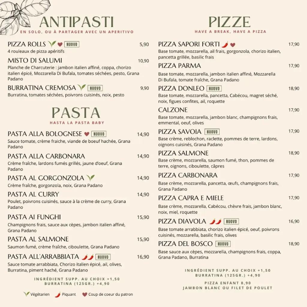 Menu_Pizzeria Donleo1973 PERIGUEUX_Périgueux_image_3