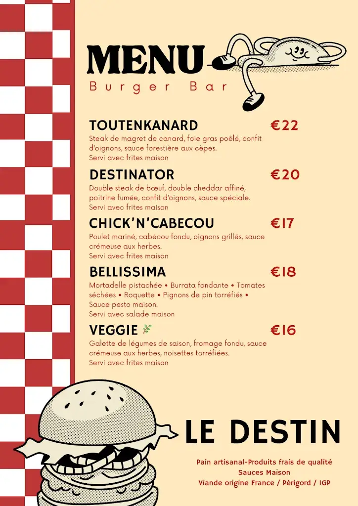 Menu_Le Destin - Bar à Tapas & Cocktails, Afterwork à Périgueux_Périgueux_image_3
