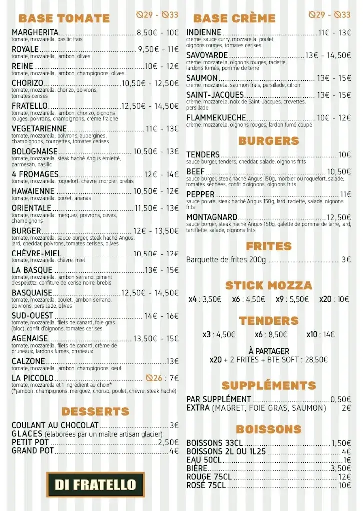 Menu_Di fratello pizzeria_Pont-du-Casse_image_1