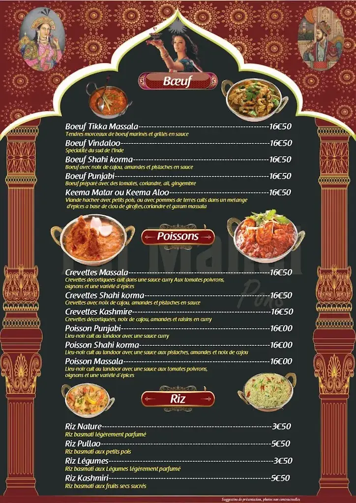 Menu_Taj Mahal Pons_Pons_image_1