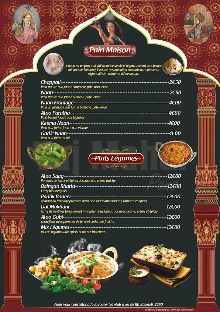 Menu_Taj Mahal Pons_Pons_image_2
