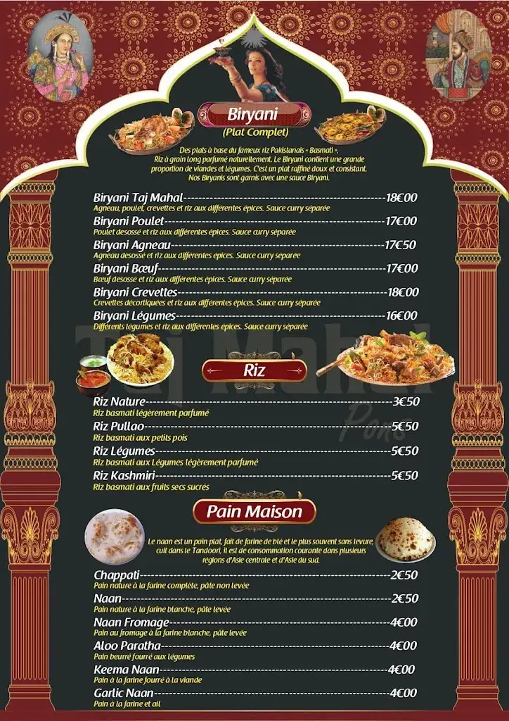 Menu_Taj Mahal Pons_Pons_image_3