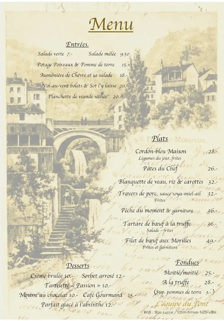 Menu_Du Pont_Montreux_image_1