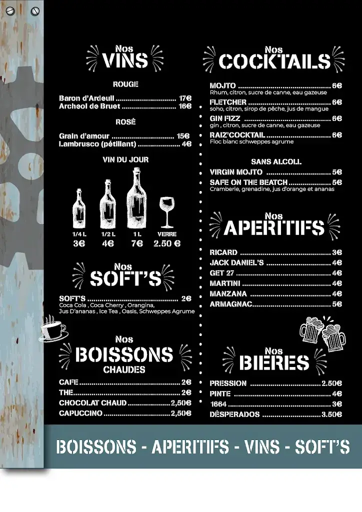 Menu_Le Raiz'To_Port-Sainte-Marie_image_1