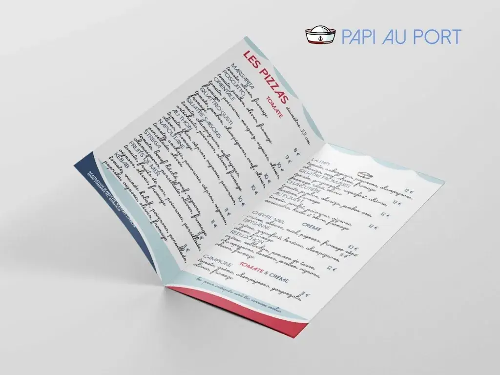 Menu_Chez papi au port_Sainte-Marie-la-Mer_image_3