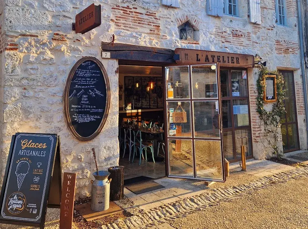 L'Atelier restaurant in Pujols