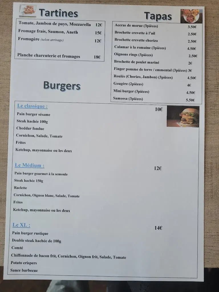 Menu_Restaurant les 3 Arches à Razes_Razès_image_2