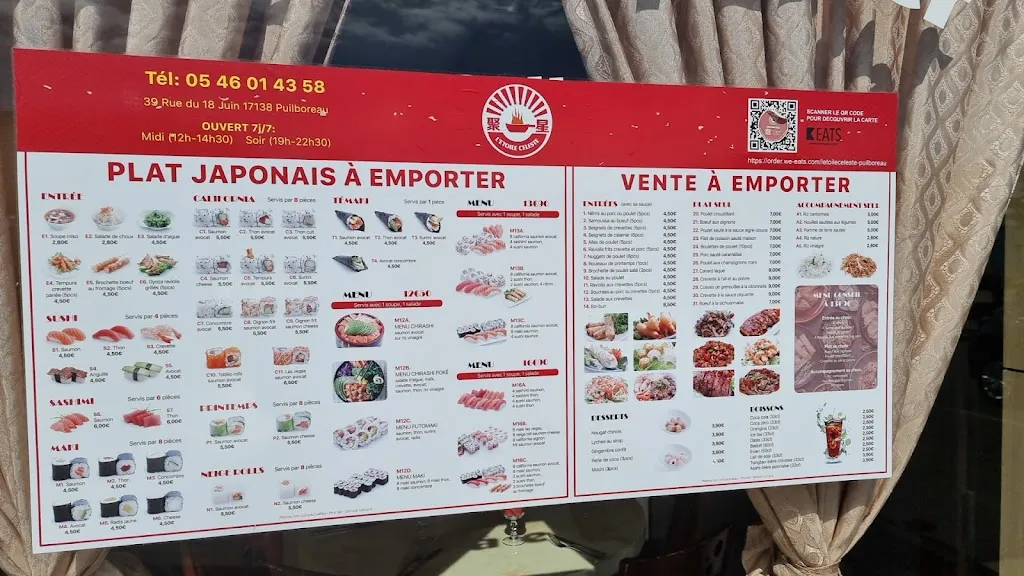 Menu_L'Etoile Céleste_Puilboreau_image_3