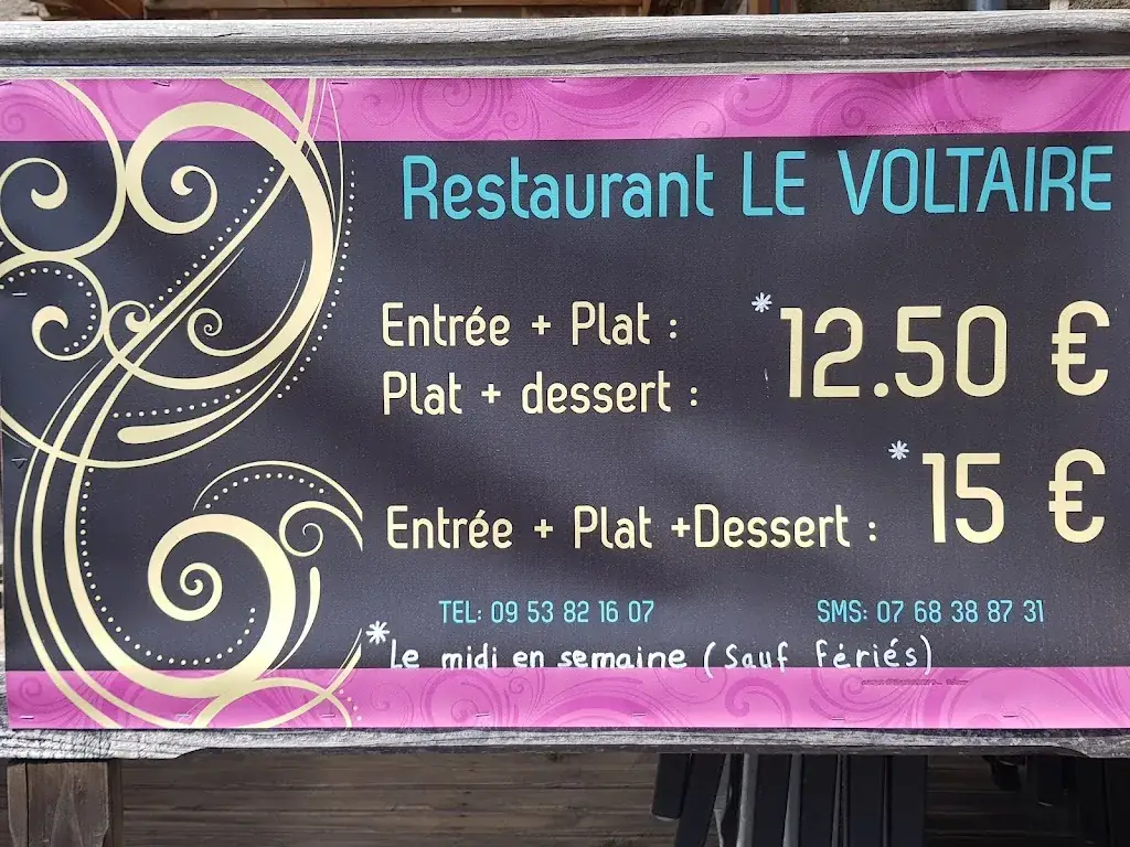 Menü_Le Voltaire_Langeac_Bild_2