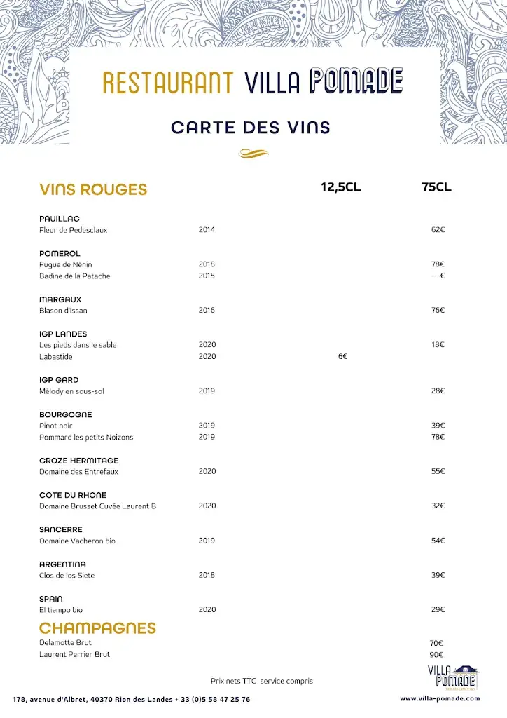 Menu_Villa Pomade_Rion-des-Landes_image_4