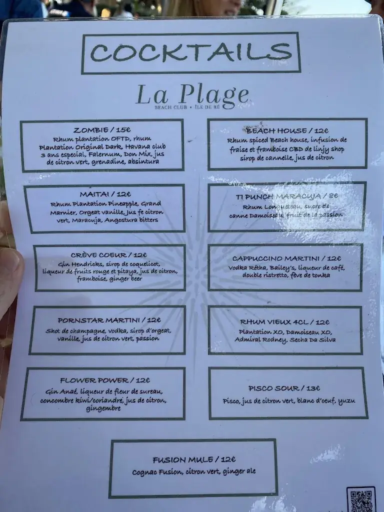 Menu_La Plage_Rivedoux-Plage_image_1