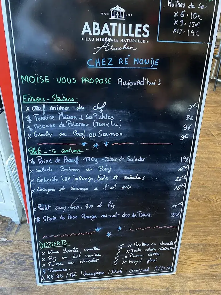 Menu_Chez Ré Monde_Rivedoux-Plage_image_3