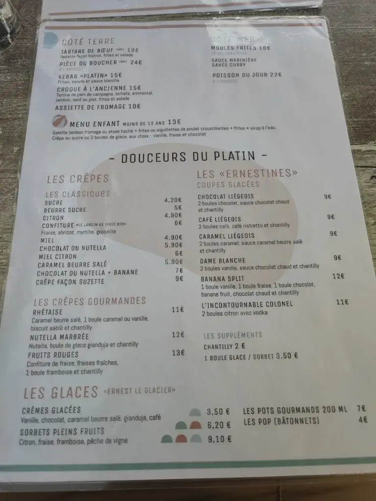 Menu_Crêperie Le Platin_Rivedoux-Plage_image_1