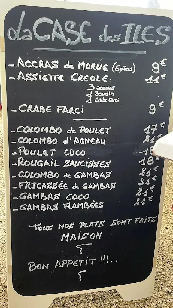 Menu_La Case des Iles_Rivedoux-Plage_immagine_2