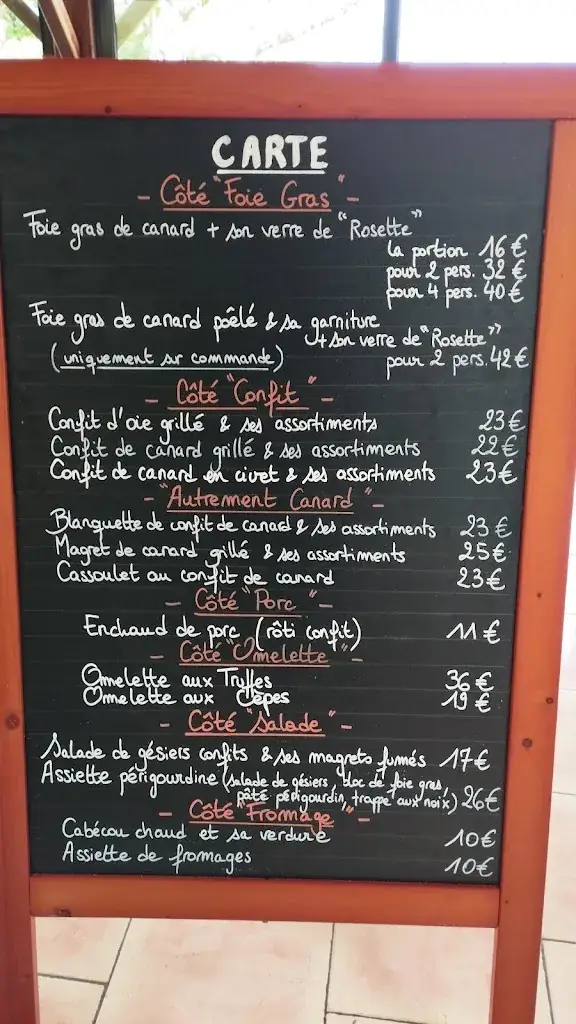 Menu_Le Puits Fleuri Josiane_Rouffignac-Saint-Cernin-de-Reilhac_image_2