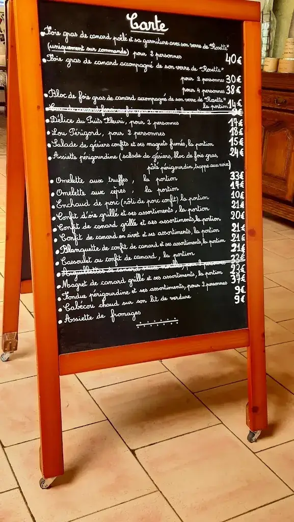 Menu_Le Puits Fleuri Josiane_Rouffignac-Saint-Cernin-de-Reilhac_image_4