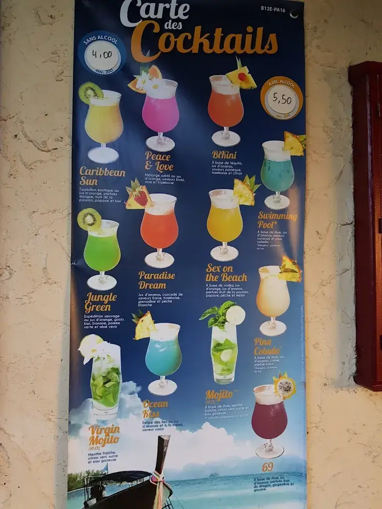 Menu_Restaurant Bar L' Olive Bleue. Ouvert en soirée de Juin à fin août._Rouffignac-Saint-Cernin-de-Reilhac_image_4