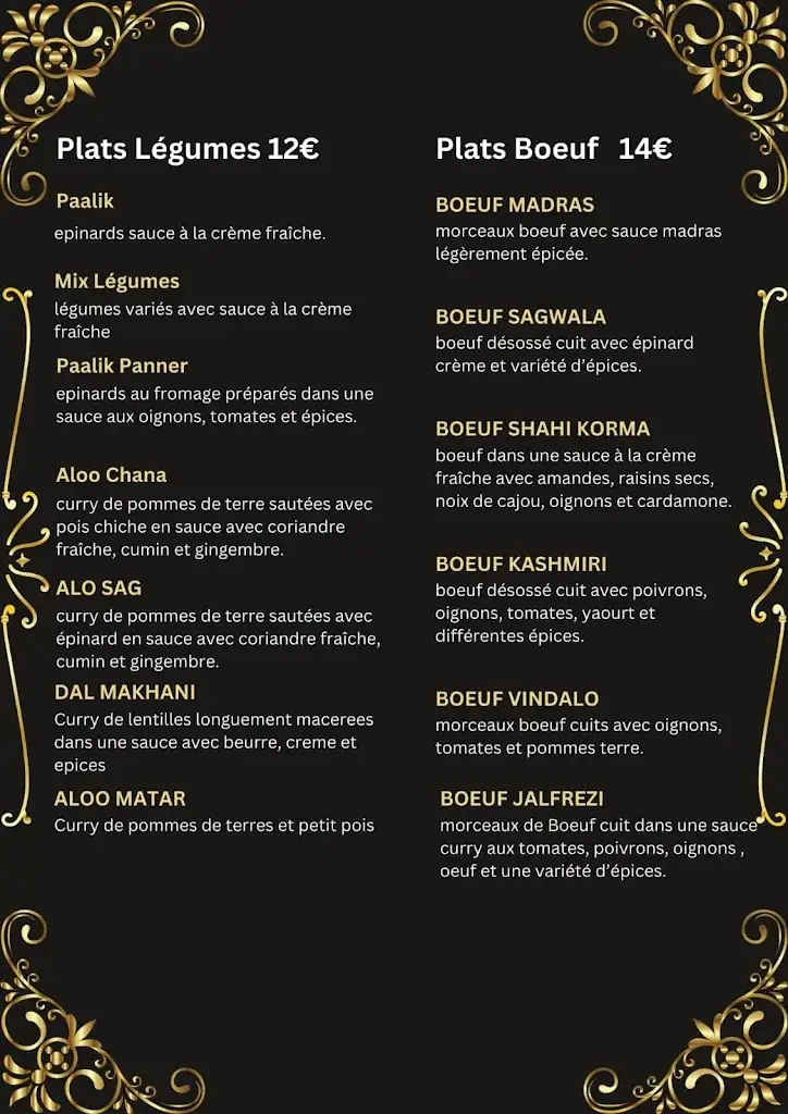 Menu_Restaurant Indien Taj Mahal Ribérac_Ribérac_image_3