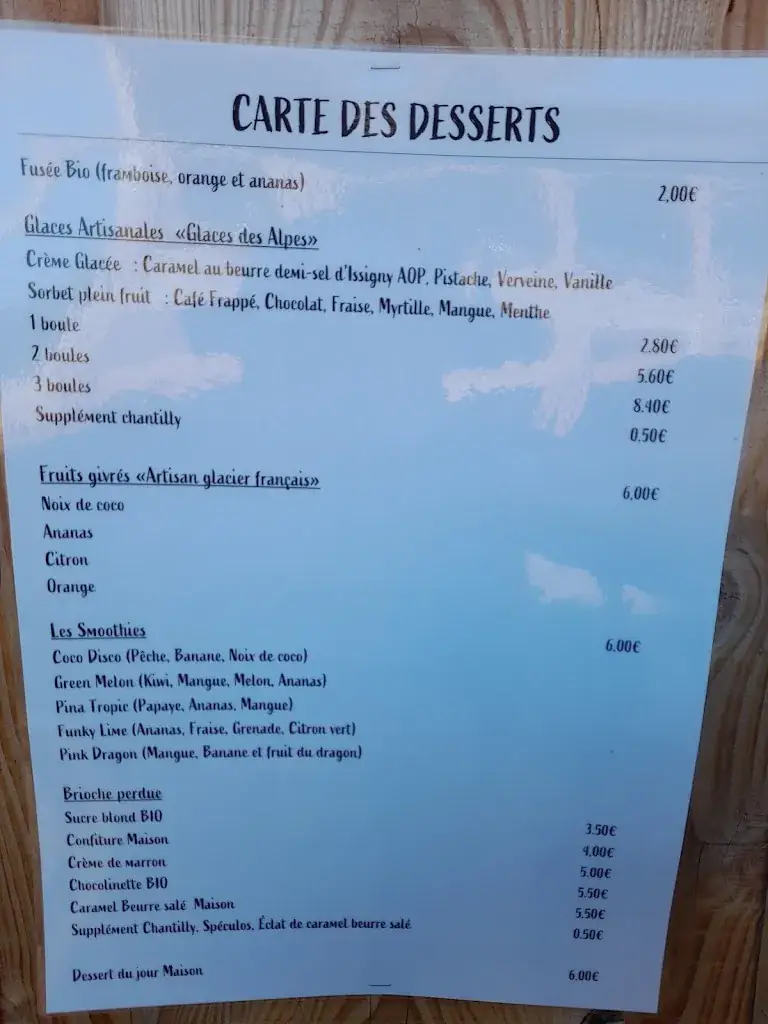 Menu_La Belle Roulotte_Mazeyrat-d'Allier_image_3