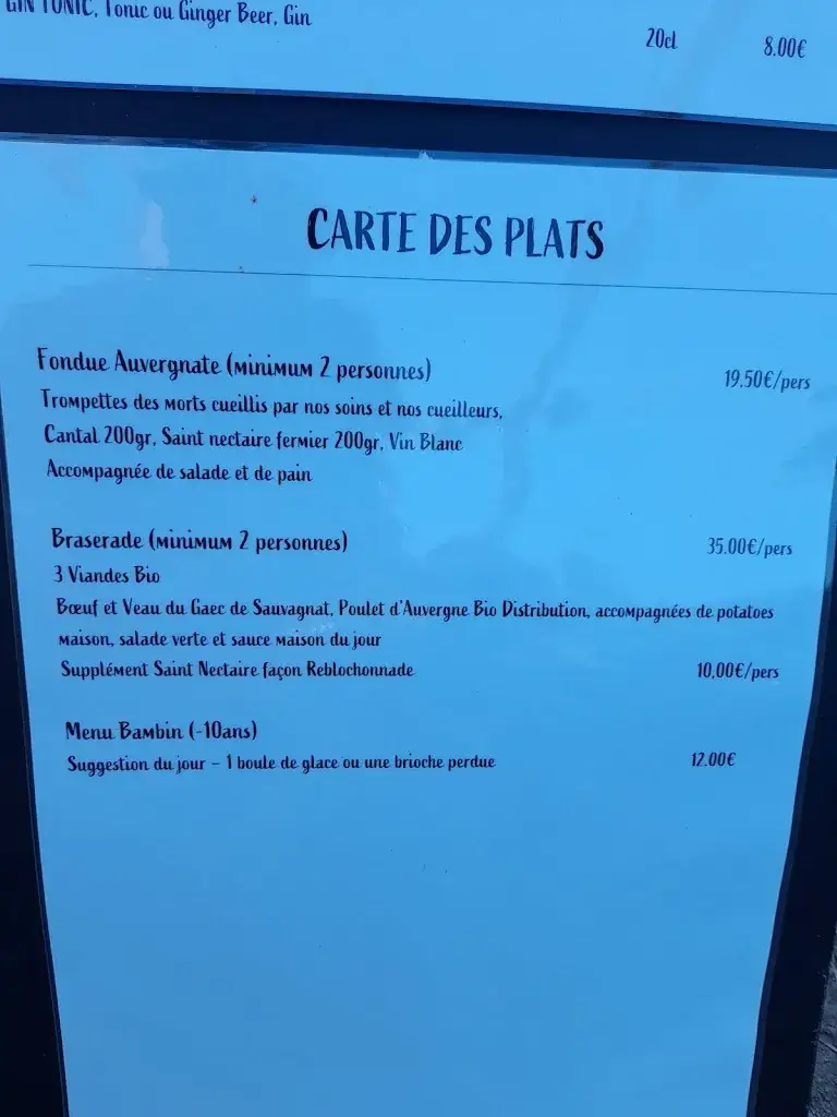 Menu_La Belle Roulotte_Mazeyrat-d'Allier_image_4