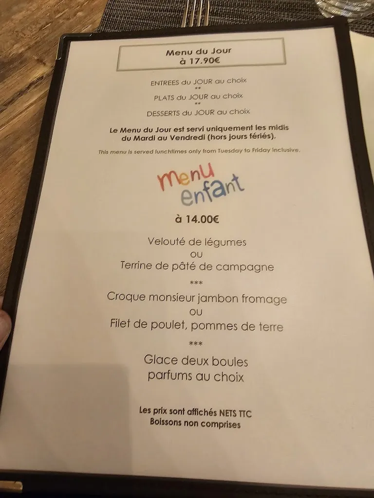 Menü_Le Saint Victor_Saint-Victor_Bild_2