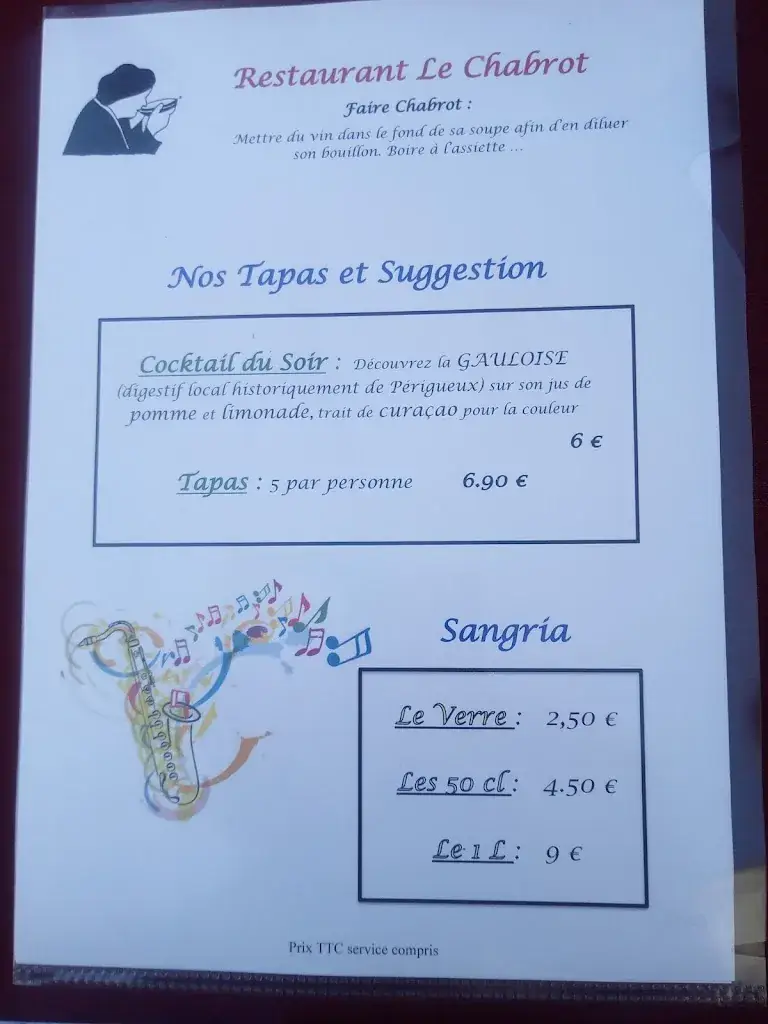 Menu_Restaurant le CHABROT_Ribérac_image_4