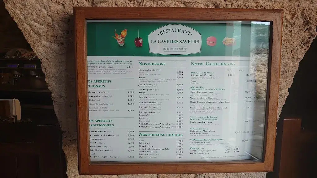 Menu_La cave des saveurs_Roquefort-sur-Soulzon_image_2