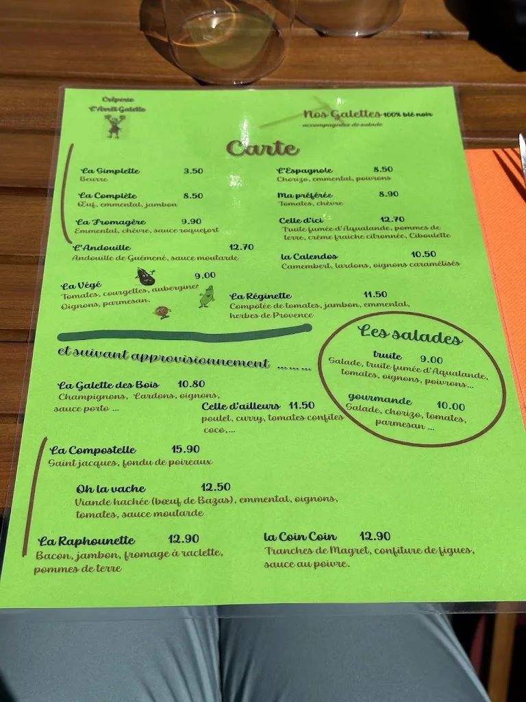 Menu_L'Arrêt Galette_Roquefort_image_1