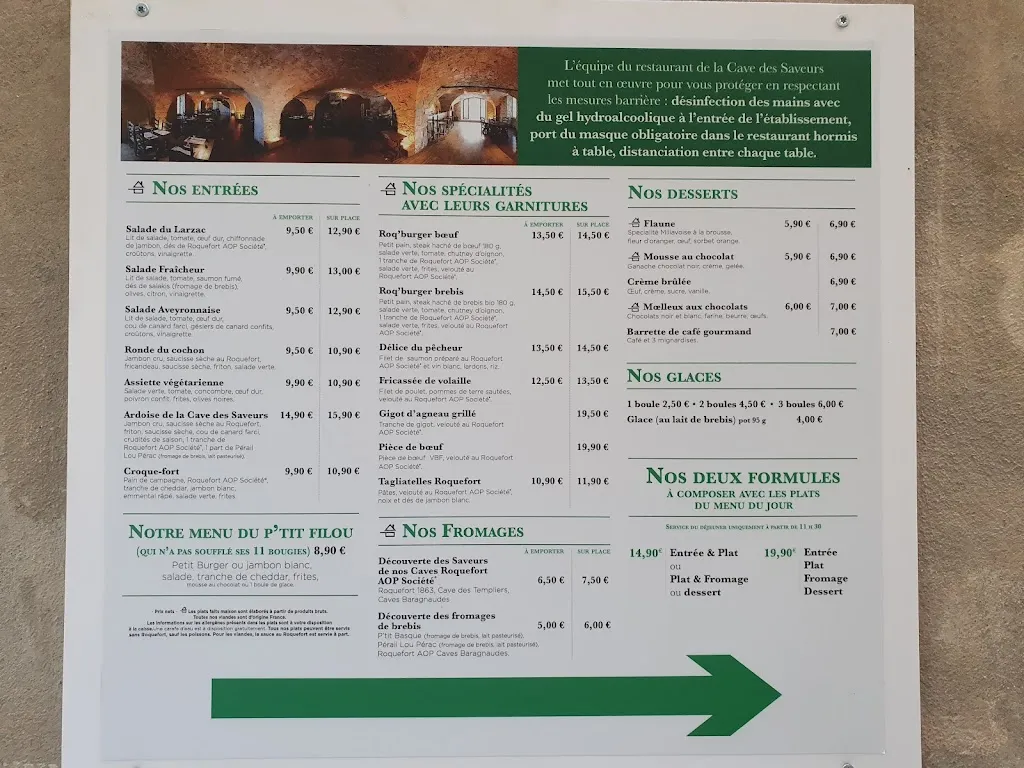 Menu_La Bergerie_Roquefort-sur-Soulzon_immagine_4