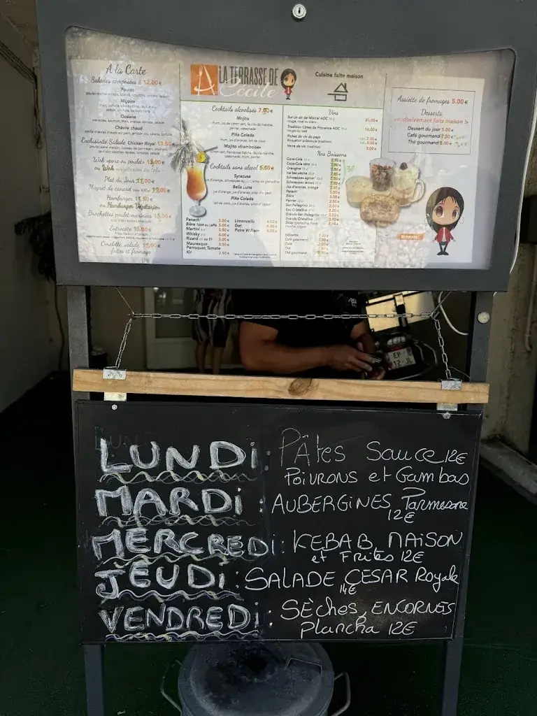 Menu_La Terrasse de Cécile_Roquefort-la-Bédoule_imagen_2